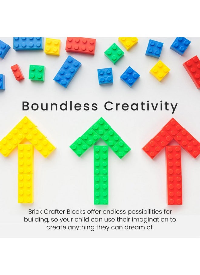 BAYBEE 250 Pcs Bricks Building Blocks for Kids | Creative Building Construction Learning Educational Toys for Children | Puzzle Block Games Toy | DIY Building Block Toys for Kids Boy Girls