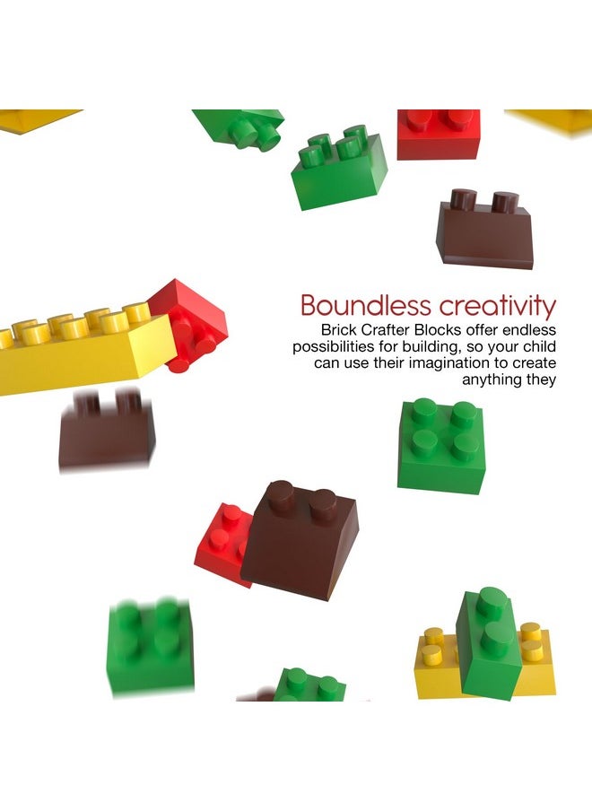 BAYBEE 1000 Pcs Bricks Building Blocks for Kids | Creative Building Construction Learning Educational Toys for Children | Puzzle Block Games Toy | DIY Building Block Toys for Kids Boy Girls