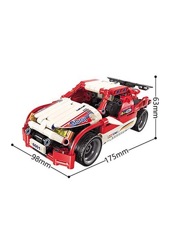 QMAN Model Power Scarlet Shadow Canis Building Block Toys for 6-12 Boy (257 Pieces)