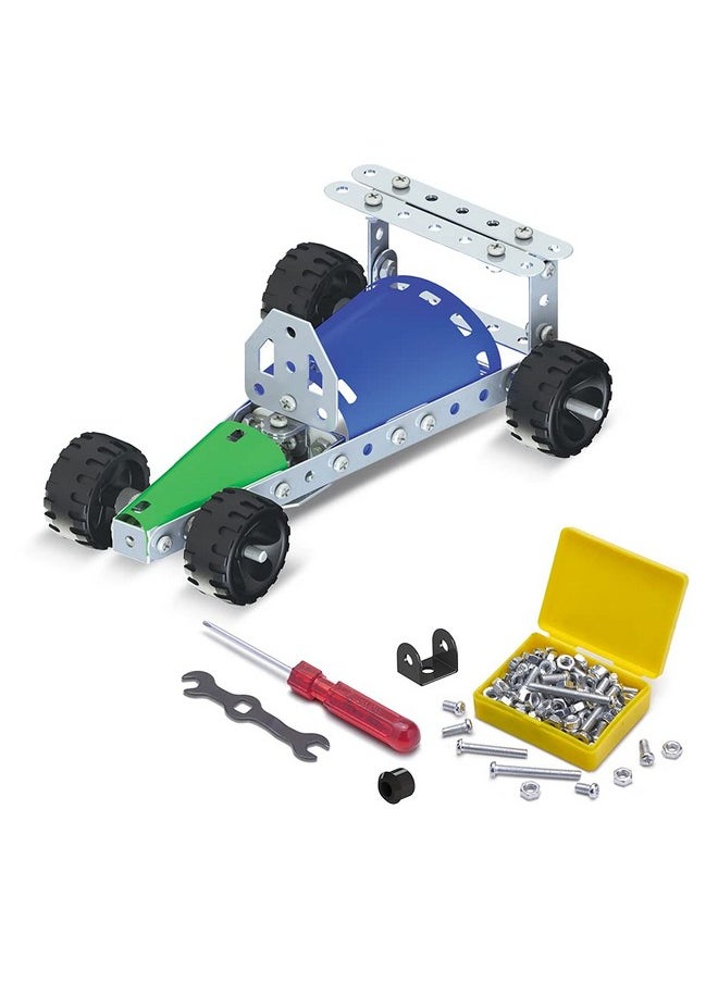 Metal Mechanix-1 2nd Level of The Original Mechanix Series, STEM Toy, Building and Construction Set Boys and Girls Age 7+ Years