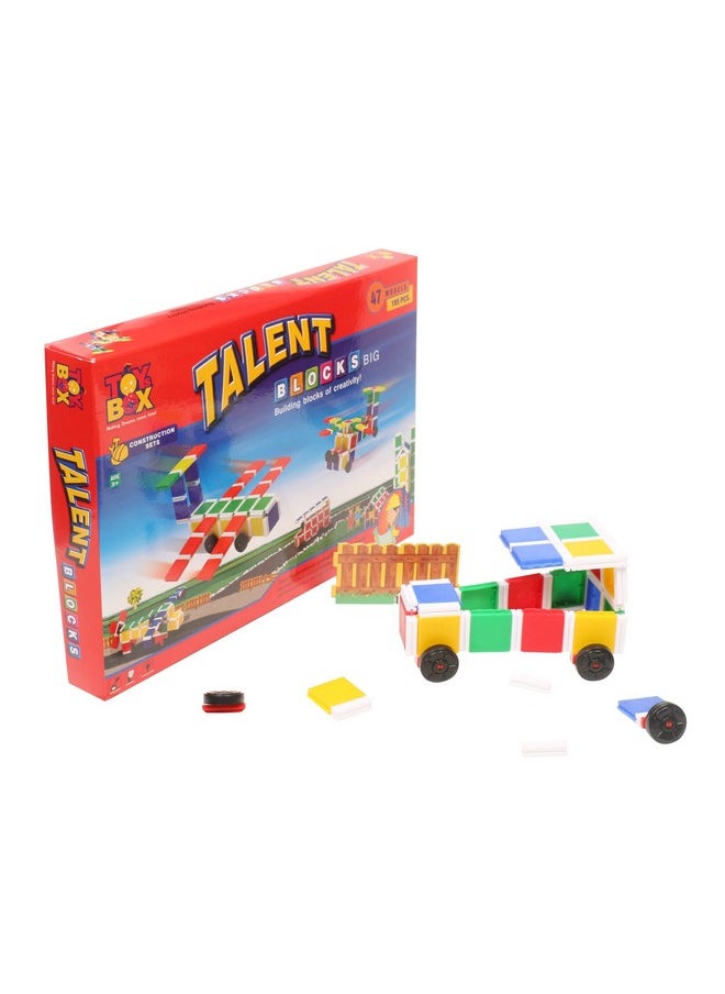 Toyztrend Talent Blocks Big Building Set for Kids of Creative and Artistic Minds