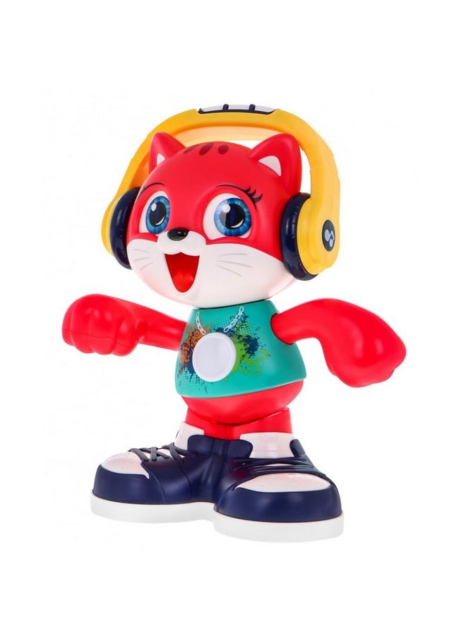 Kiditos Dancing Cat with Music & Recording Kids Interactive Early Learning Education Toddlers Toys, Boys & Girls 18-36 Months