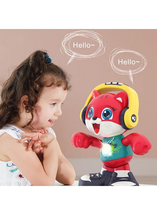 Kiditos Dancing Cat with Music & Recording Kids Interactive Early Learning Education Toddlers Toys, Boys & Girls 18-36 Months