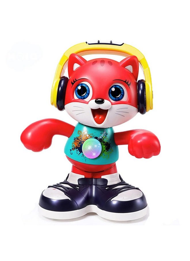 Kiditos Dancing Cat with Music & Recording Kids Interactive Early Learning Education Toddlers Toys, Boys & Girls 18-36 Months