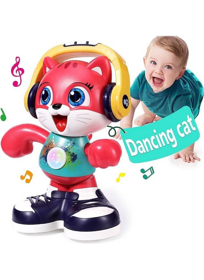 Kiditos Dancing Cat with Music & Recording Kids Interactive Early Learning Education Toddlers Toys, Boys & Girls 18-36 Months