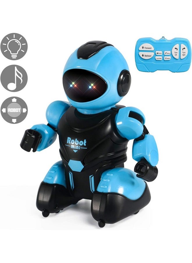 Jack Royal Remote Control Singing Dancing Musical Eduactional Intelligent Programmable Interactive Smart Robot Toy for Kids (Blue)