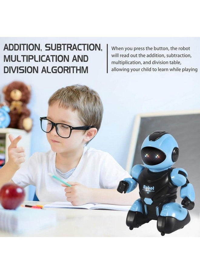 Jack Royal Remote Control Singing Dancing Musical Eduactional Intelligent Programmable Interactive Smart Robot Toy for Kids (Blue)