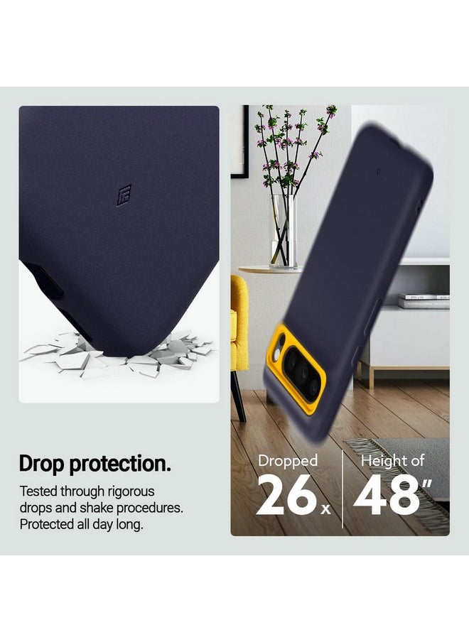 CASEOLOGY by Spigen Nano Pop Back Cover Case Compatible with Google Pixel 8 Pro, [Two Tone Colour], Google Pixel 8 Pro Case with Military Grade Drop Protection (TPU and PC | Blueberry Navy)