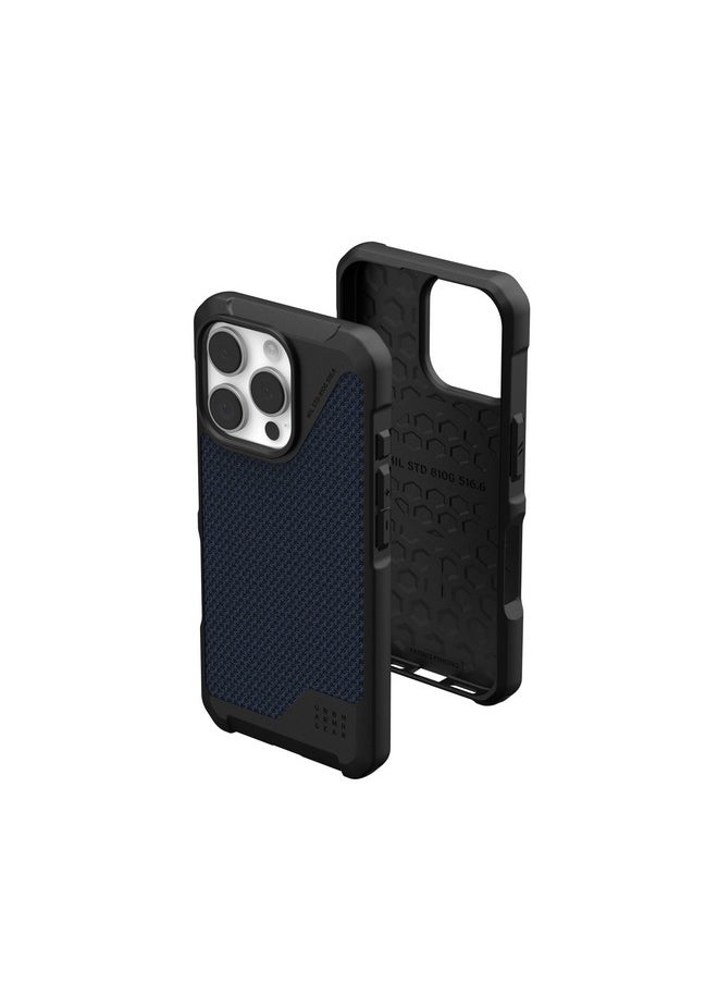 Urban Armor Gear UAG iPhone 16 Pro Case, Metropolis LT Mag-Safe Compatible, Feather-Light Protective Case/Cover Designed for iPhone 16 Pro (6.3-Inch) (2024) (Military Drop Tested) - Kevlar Mallard