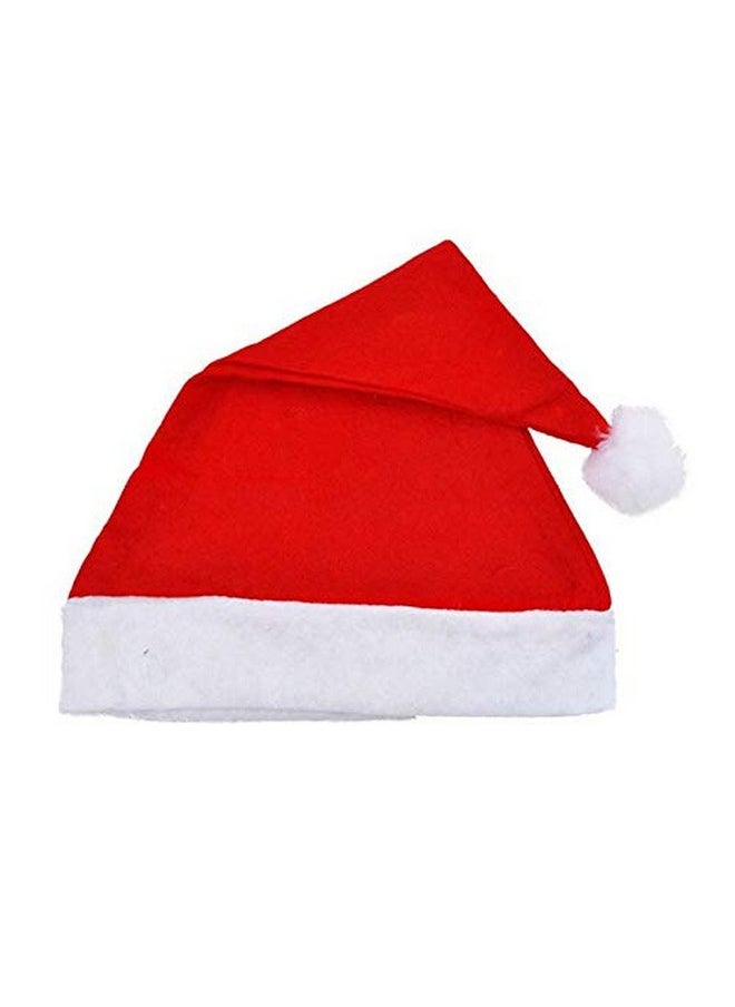 Toyshine Velvet Santa Claus Costume Christmas Dress For Kids Size 0 (0-6 Months),Red