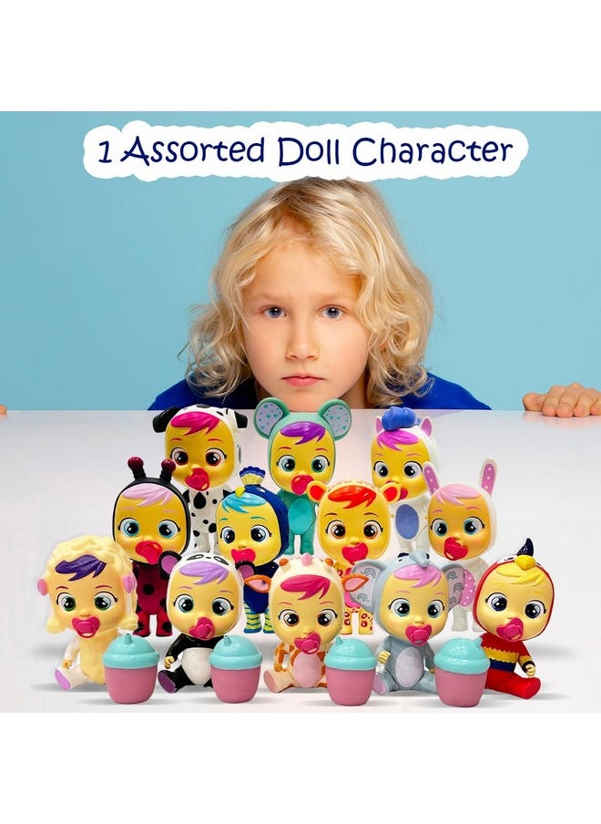 IMC Toys Cry Babies Magic Tears Doll for Girls Pretend Play Toys for Kids Above 3 Years Real Tears Cry Baby, Pack of 1 - Mixed Character