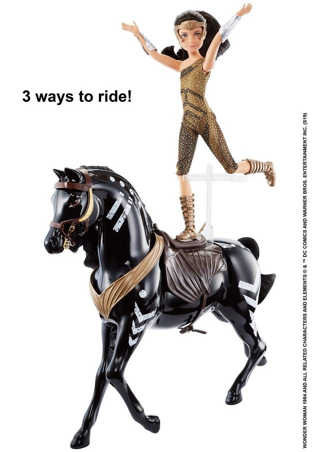 WONDER WOMAN 84 Young Diana Doll & Horse|Multicolor