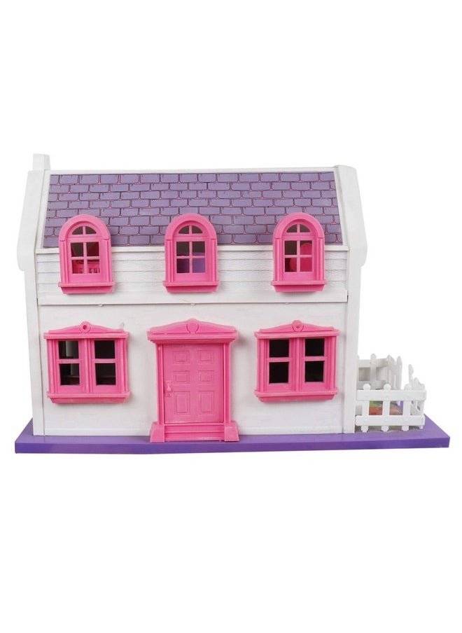 Toyzone My Little Doll House (34 Pcs)-44154 (Multicolor) Girls toy|Role Play Set| Doll House with Furniture| Doll house Play set for kids|Play Set For Girls