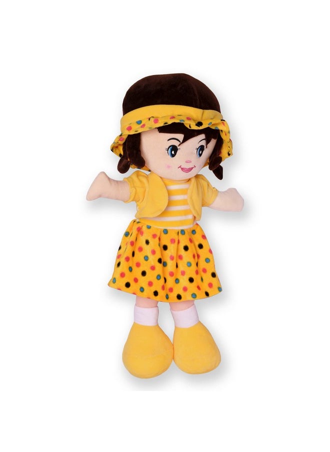 Glance Soft Cute Looking Beautiful Doll | Attractive Stuffed Toys | Grab Your Attention on Little Darling Doll (Yellow Winky Doll, 100 cm0