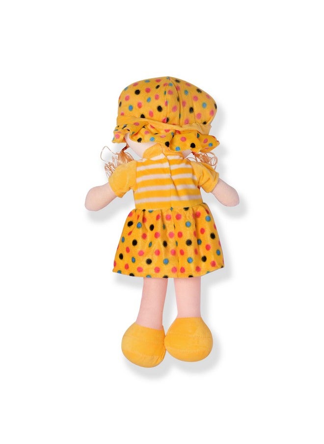 Glance Soft Cute Looking Beautiful Doll | Attractive Stuffed Toys | Grab Your Attention on Little Darling Doll (Yellow Curly Doll 80cm)