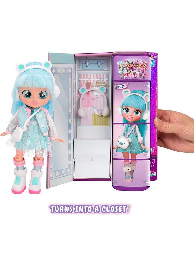 Toy Garrage BFF Kristal Fashion Doll with 9+ Surprises Including Outfit and Accessories for Fashion Toy, Girls and Boys Ages 4 and Up, 7.8 Inch Doll (Kristal)