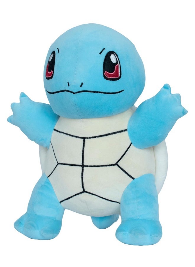 Mirada Pokemon Blue Squirtle Soft Toy - Officially Licensed - Soft & Comfortable Plush Soft Toy - Ideal for Kids, Boys & Girls - 25cm