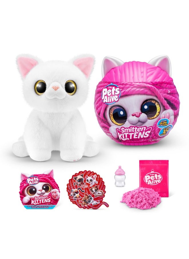 Pets Alive Smitten Kittens Surprise (British Shorthair Cat Sissy) by ZURU Nurture Play Soft Toy Unboxing Adopt Interactive 10 Sounds