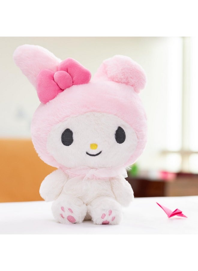 Mirada White My Melody Plush Toy | Adorable Stuffed Animal for Girls, Kids | Ideal Gift for Birthdays, Valentine’s Day & Special Occasions - 30cm