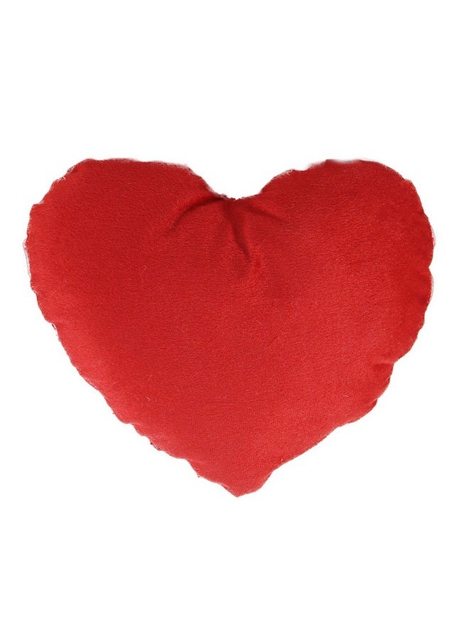 Tickles Heart Shaped Cushion Soft Stuffed Plush Toy Gifts for Boys & Girls Wedding Anniversary Birthday Valentine's Day (Size: 25 cm Color: Red)