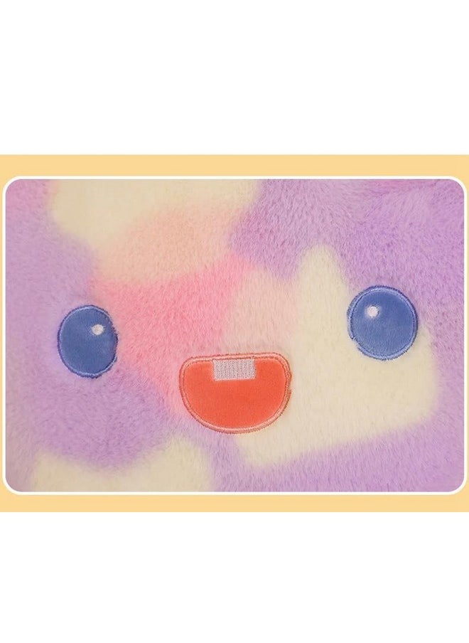 Tickles Rainbow Star Shape Cushion Soft Plush Pillow for Kids Boys & Girls Home & Car Decoration (Color: Multicolor Size: 20 cm)