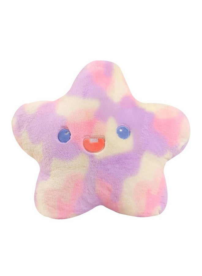 Tickles Rainbow Star Shape Cushion Soft Plush Pillow for Kids Boys & Girls Home & Car Decoration (Color: Multicolor Size: 20 cm)