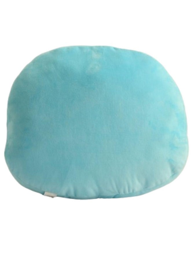 Mirada Pokemon Blue Squirtle Face Soft Toy - Officially Licensed - Soft & Comfortable Plush Pillow - Ideal for Kids, Boys & Girls - 35cm
