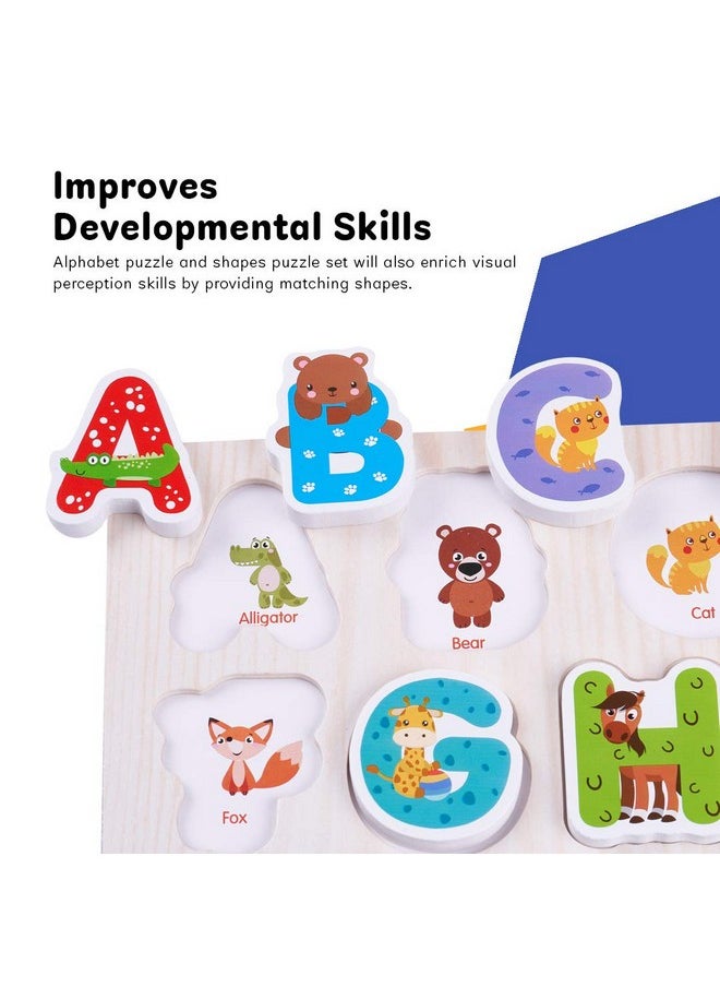 BAYBEE Alphabet Puzzle For 2-6 Years, Multicolour, Kids