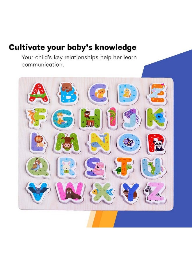 BAYBEE Alphabet Puzzle For 2-6 Years, Multicolour, Kids