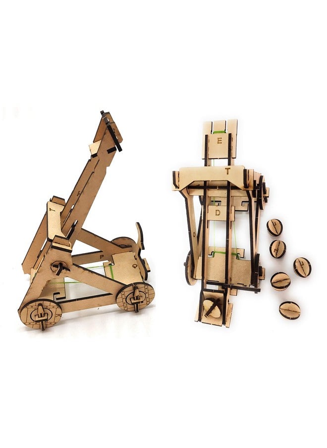 StepsToDo Catapult Making Kit | DIY STEM Model Kit | Make Your Own Catapult | Hands on Learning Toy