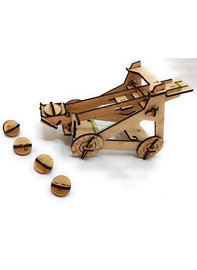 StepsToDo Catapult Making Kit | DIY STEM Model Kit | Make Your Own Catapult | Hands on Learning Toy