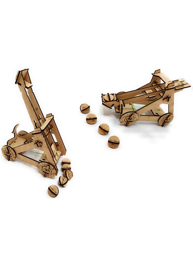 StepsToDo Catapult Making Kit | DIY STEM Model Kit | Make Your Own Catapult | Hands on Learning Toy