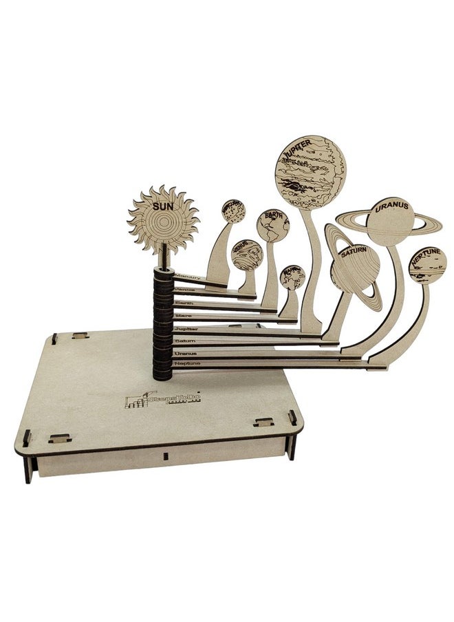 StepsToDo Make Your Own Solar System Wooden Kit. Solar System Planetarium DIY Kit. Astronomy Planet Model Stem Toys