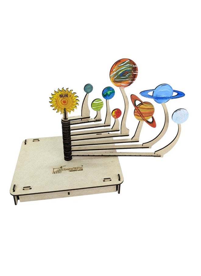 StepsToDo Make Your Own Solar System Wooden Kit. Solar System Planetarium DIY Kit. Astronomy Planet Model Stem Toys