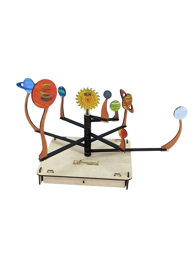 StepsToDo Make Your Own Solar System Wooden Kit. Solar System Planetarium DIY Kit. Astronomy Planet Model Stem Toys