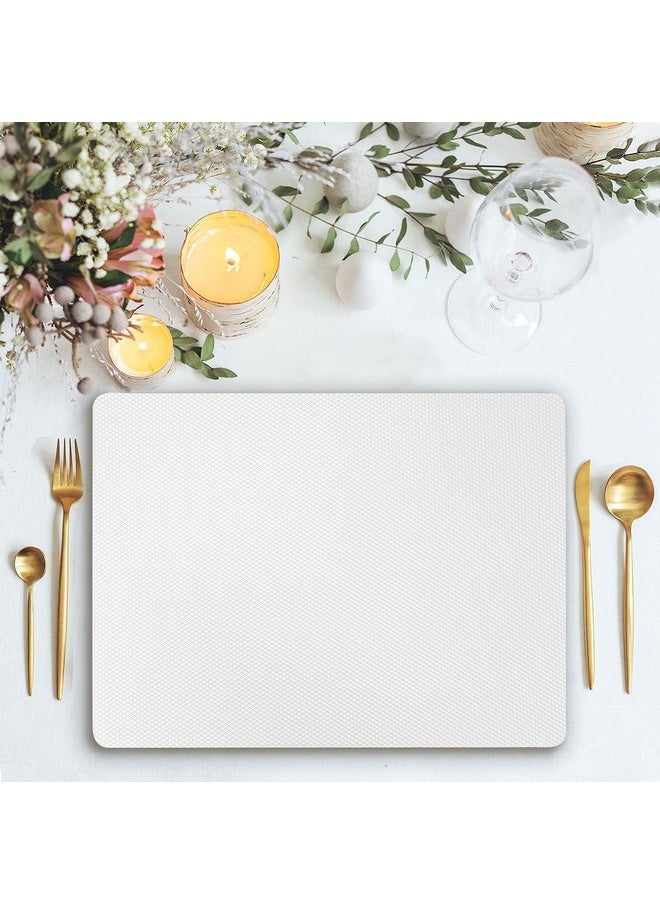 ElastPro (45 cm X 3 m) FrostyWhite EVA Food Grade Washable Anti Slip Mat/Sheet for Fridge, Shelf Liner, Table, Kitchen Drawer mat (Diamond Texture, Frosty White)