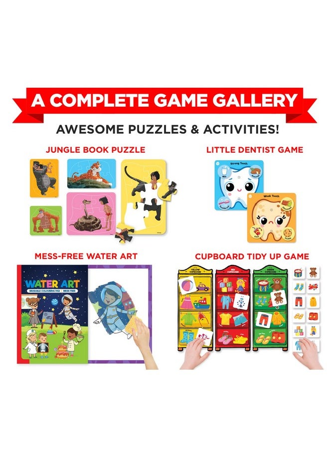 Einstein Box Featuring Disney Birthday Gift Set for 3 Year Old Boys & Girls | 3-in-1 Gift Set of Learning with Disney Characters Including Mickey & Minni Mouse, Simba & Others|
