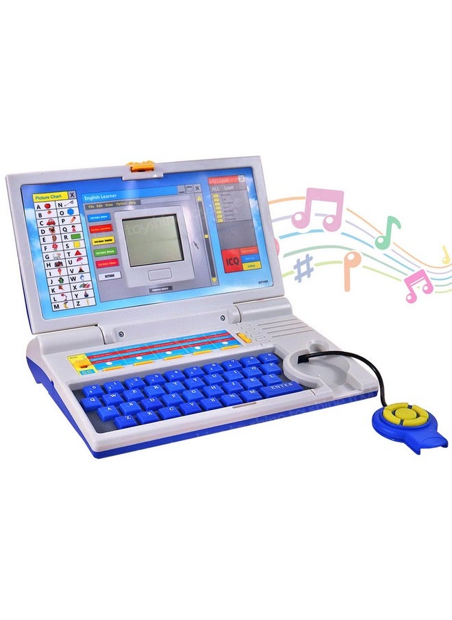 Toyshine Laptop with 20 Activities - with Mouse Kids Learning Laptop Educational Toy Boys Girls Toddler Learner Games Music