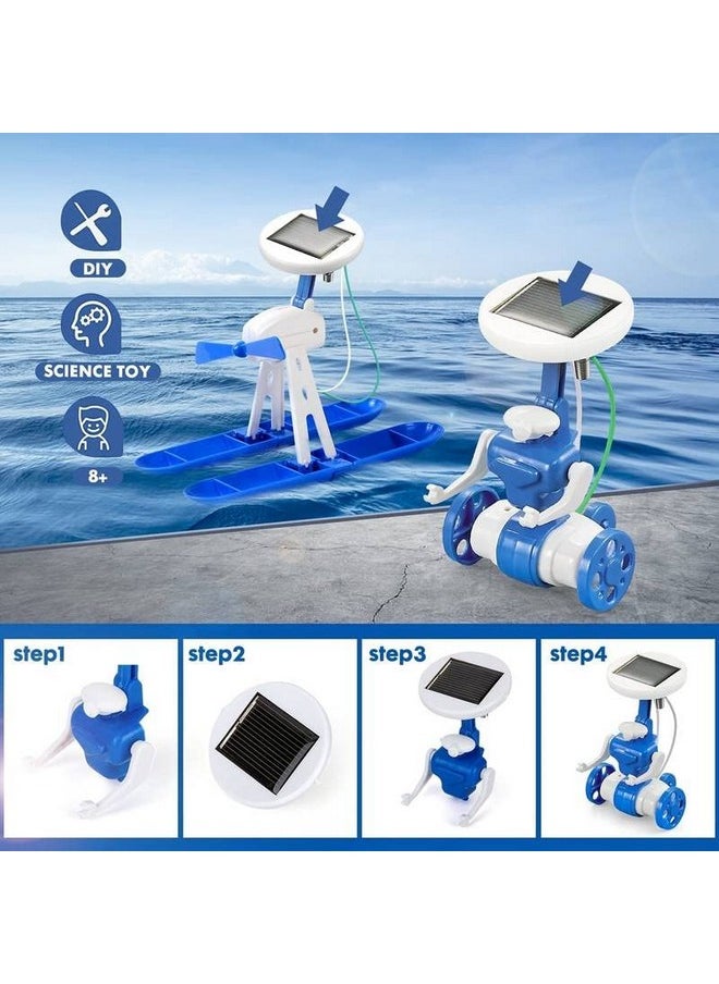 REES52 Solar Robot Science Kit Educational Toys for Kids Beginners, STEM Learning Building Toys for Boys Girls