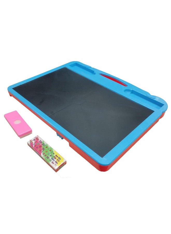 VGRASSP Magnetic Slate Toy for Kids - Very Useful and Easy to Use, Helps Children in Learning and How to Write, Read and Draw - Non-Toxic Board, Large - assorted color and design
