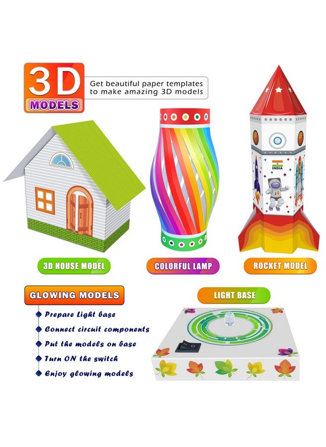 Kit4Curious 113 Experiments Science Toy Educational Activity Kit - 100 Diy Projects + 13 Exclusive Activities
