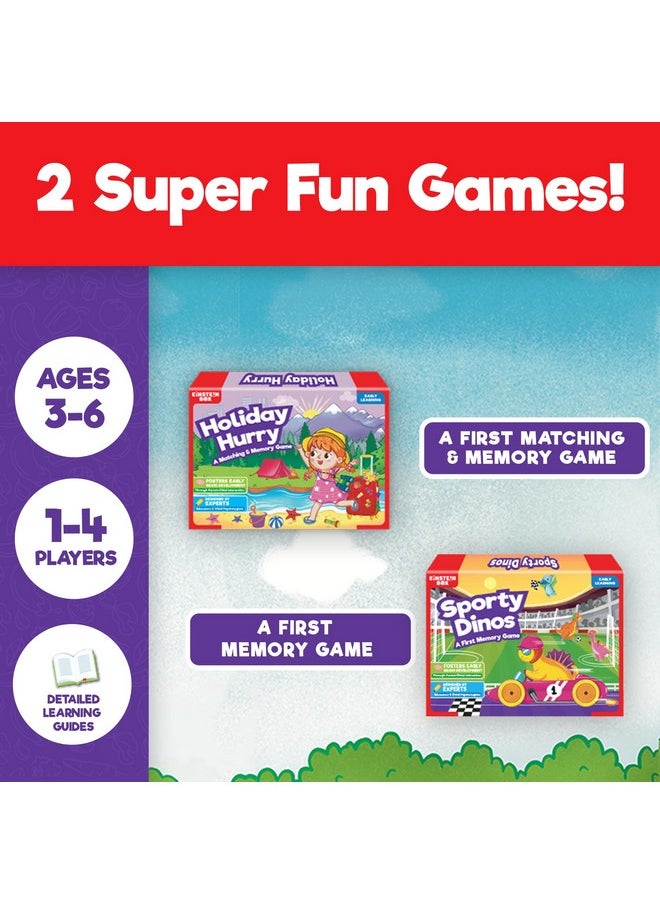 EINSTEIN BOX My First Box of Games for Kids 3+ Years Old | Toys & Gifts for Boys & Girls Ages 3,4,5,6 Years | Kids Games | Birthday Gift for Kids Ages 2,3,4,5 Years | Educational Toys |