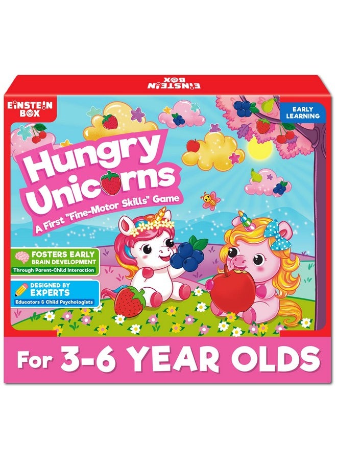 Einstein Box Hungry Unicorns Game for Kids 3+ Years Old | Toys & Gifts for Boys & Girls Ages 3,4,5,6 Years | Kids Games | Birthday Gift for Kids Ages 2,3,4,5 Years | Educational Toys |