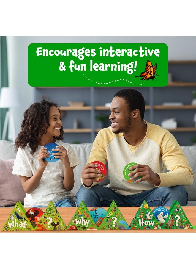 Skillmatics Flash Cards - Science Snippets Animals, Learning Aids & Educational Toys for Boys & Girls, Gifts for Ages 7, 8, 9 & Up, 70+ Cards