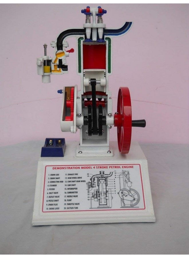 NAVKAR SYSTEMS Plastic Petrol Engine Model 4 Stroke