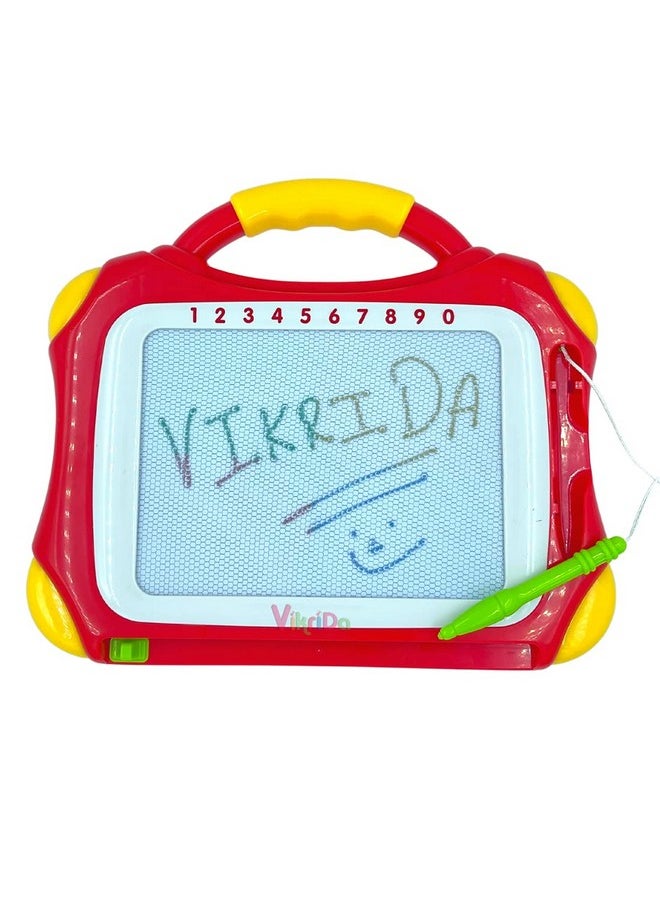 VikriDA Color Doodle Fun Erasable Slate for Writing & Practice Slate for Kids & Toddlers (Random Color)
