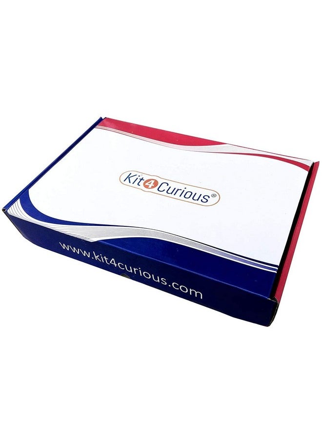Kit4Curious Super Kit 100 Items in a kit - Science & Fun Innovation Kit with Instruction Manual for 100 Projects