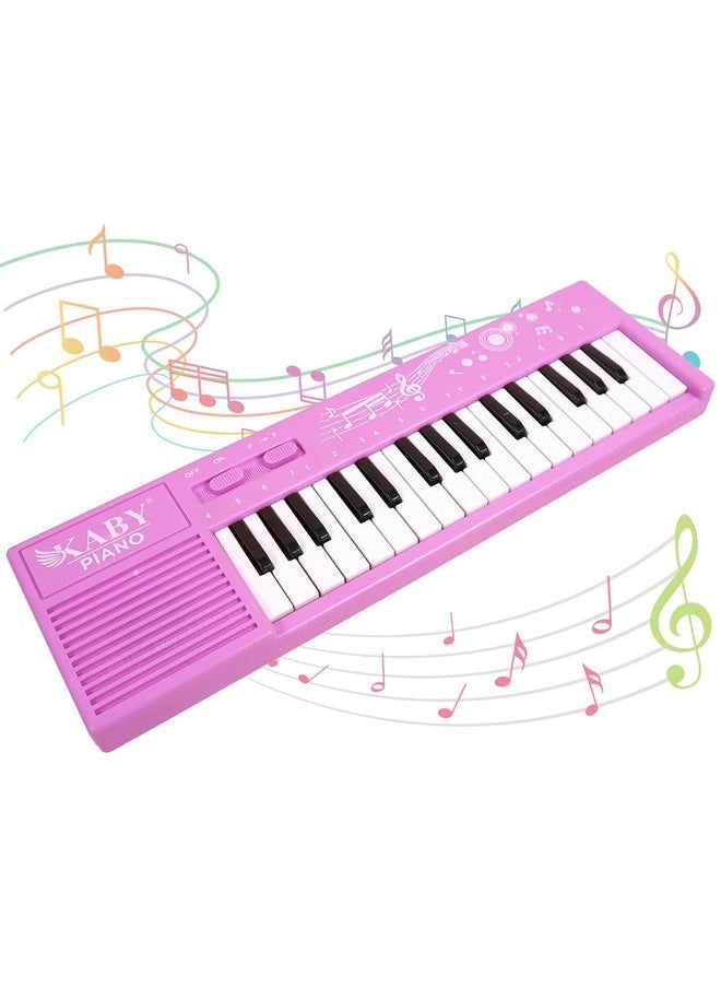 Toyshine Portable 32 Keys & 32 Melody Sound Mini Keyboard Piano Musical Toys for Babies and Kids, 3+ Years Kids Piano