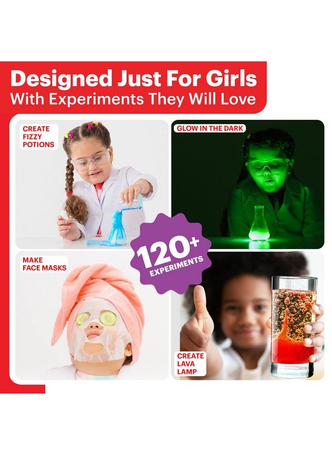 Einstein Box Ultimate Girls' Science Kit for Girls Ages 6-8-10-12 Years | Birthday Gift Ideas for Girls | STEM Learning Toys for 6,7,8,9,10,11,12,13,14 Year Old Girls |