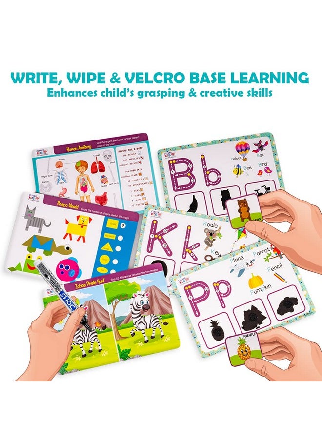 Ratna's 8in1 Preschool Activity Kit | Early Learning & Education with 56 Exciting Activities for Toddlers 18+ Months